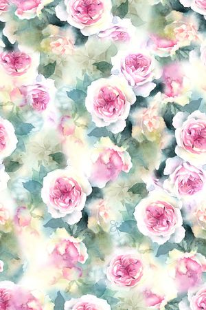 水彩印花华亿平台图片