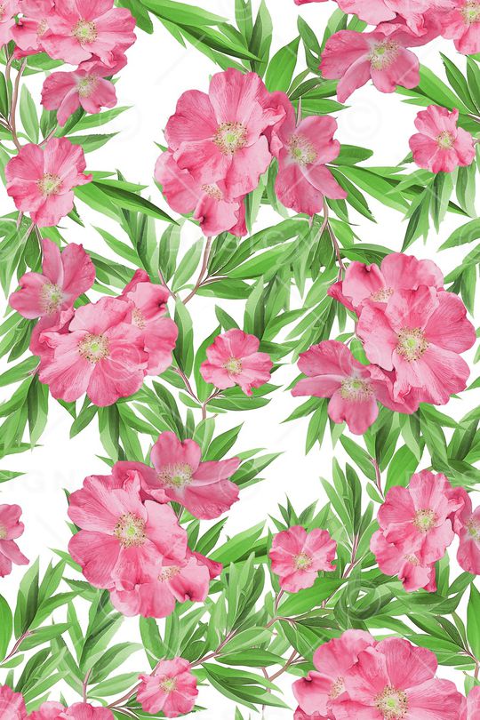 绿植树叶印花华亿平台图片