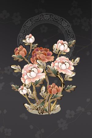 香云纱印花华亿平台图片