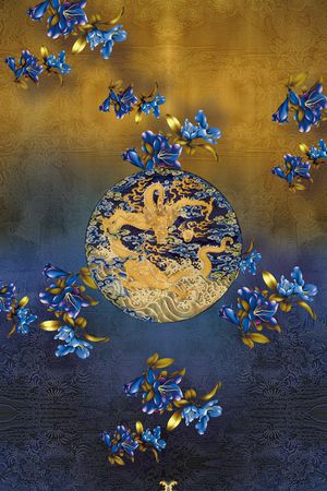 香云纱印花华亿平台图片