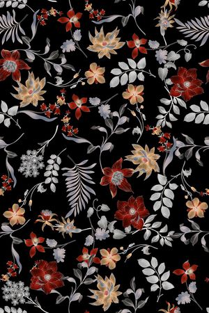 真丝印花华亿平台图片