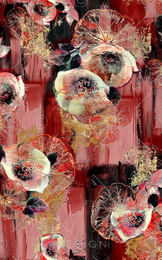 抽象印花华亿平台图片