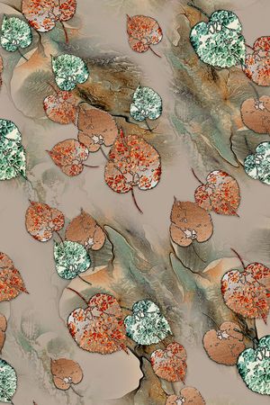 抽象印花华亿平台图片