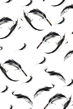 笔触印花华亿平台图片