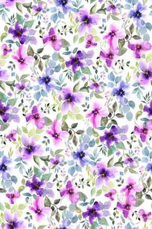 抽象花卉印花华亿平台图片