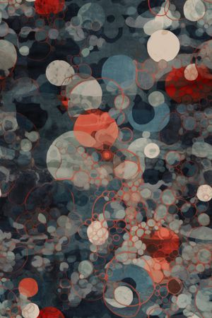 抽象印花华亿平台图片