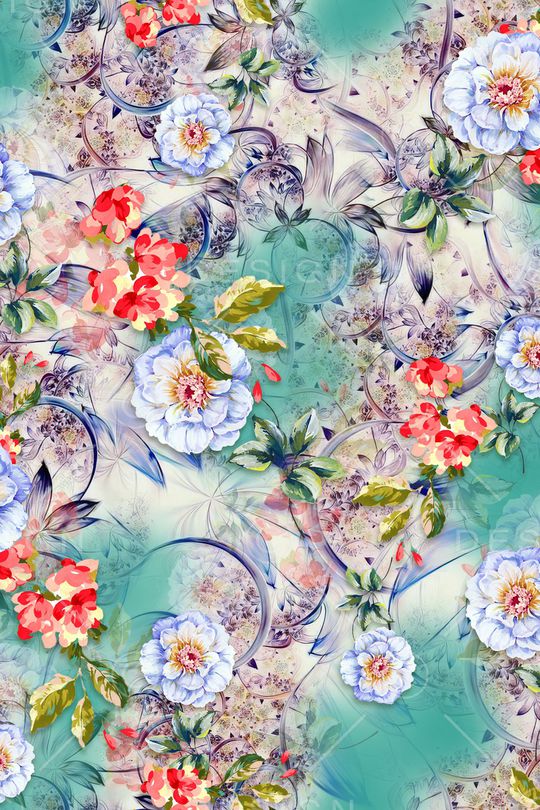 水彩印花华亿平台图片