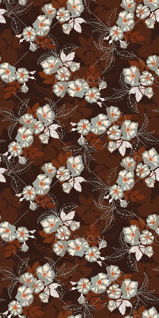 绿植树叶印花华亿平台图片