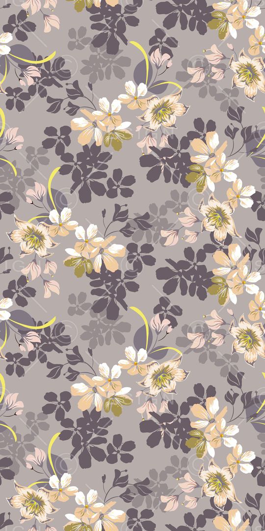 绿植树叶印花华亿平台图片