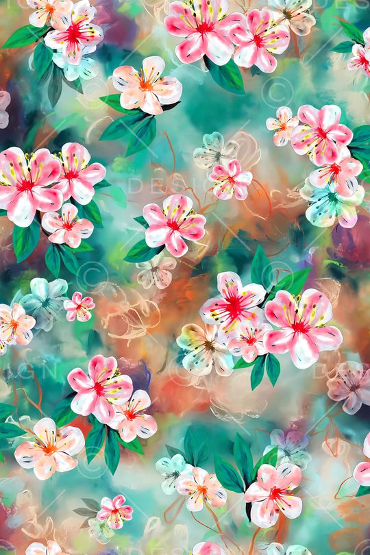 水彩印花华亿平台图片