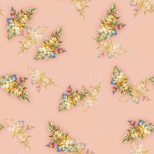 彩底花卉印花华亿平台图片