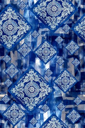 民族风印花华亿平台图片