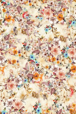 中老年印花华亿平台图片