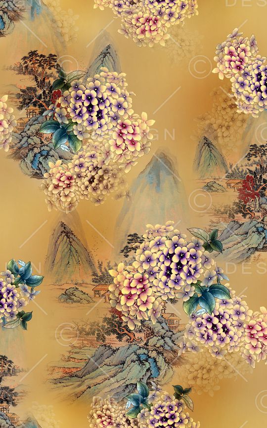 香云纱印花华亿平台图片