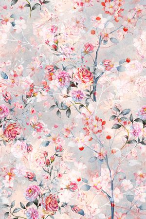 小清新印花华亿平台图片