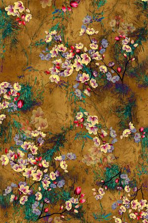 香云纱印花华亿平台图片