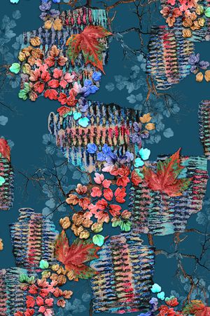 中老年印花华亿平台图片