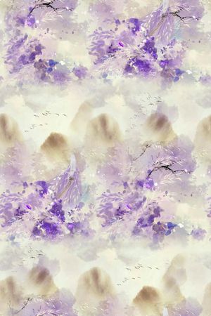 复古印花华亿平台图片