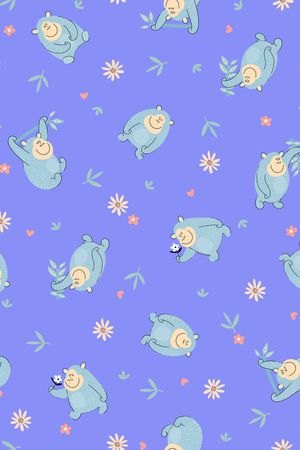 熊印花华亿平台图片