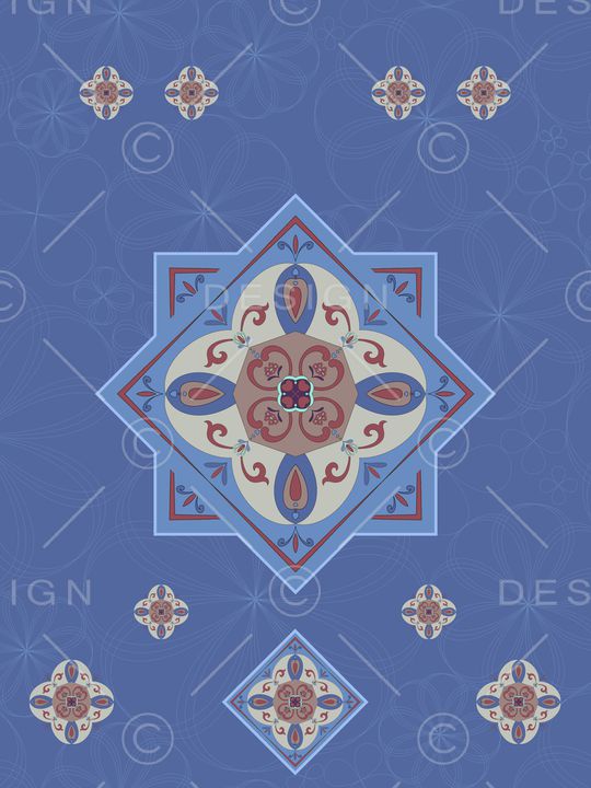 复古印花华亿平台图片