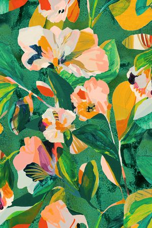 抽象印花华亿平台图片