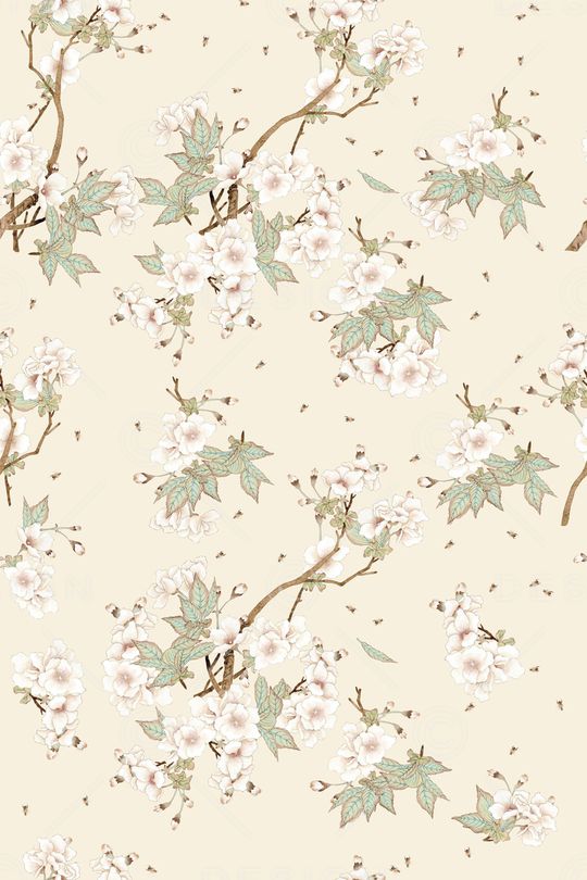 枝条花印花华亿平台图片