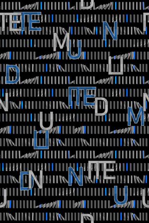 抽象男装印花华亿平台图片