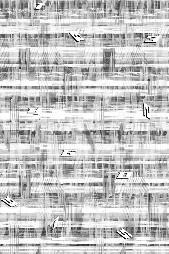 抽象男装印花华亿平台图片