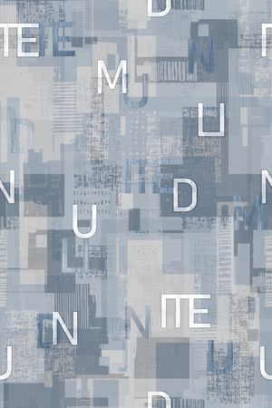 抽象男装印花华亿平台图片