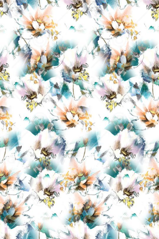 笔触印花华亿平台图片