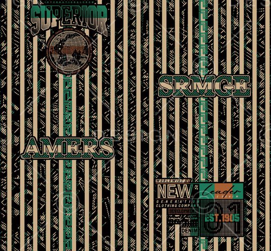 休闲印花华亿平台图片