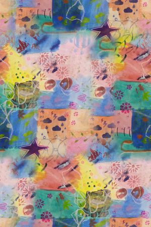 复古印花华亿平台图片