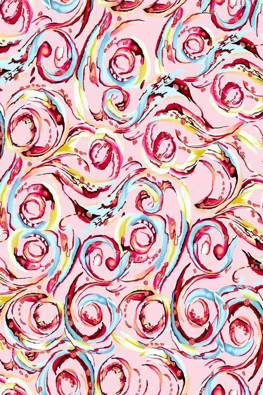 抽象印花华亿平台图片