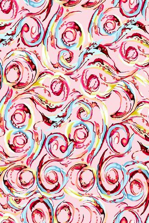 抽象印花华亿平台图片