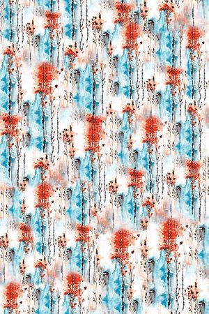 水彩印花华亿平台图片