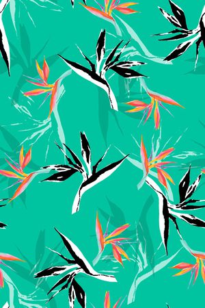 绿植树叶印花华亿平台图片