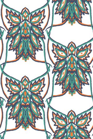 平面花卉印花华亿平台图片