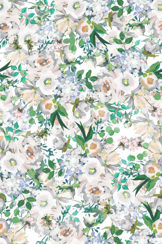 满版散花印花华亿平台图片