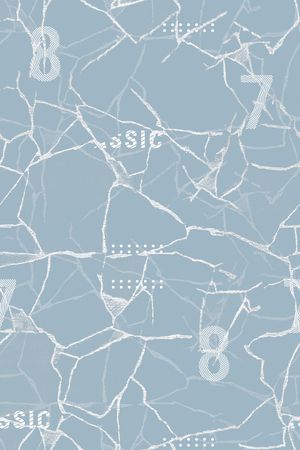 抽象男装印花华亿平台图片