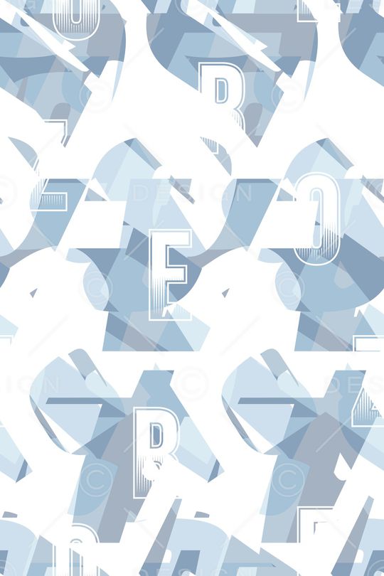 抽象男装印花华亿平台图片