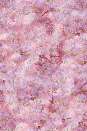 蜻蜓印花华亿平台图片