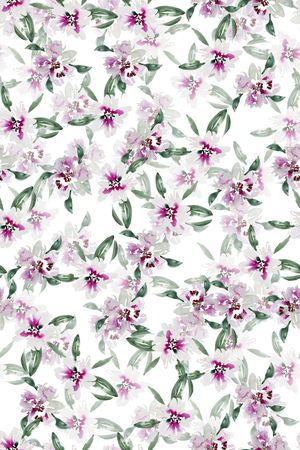 小清新印花华亿平台图片