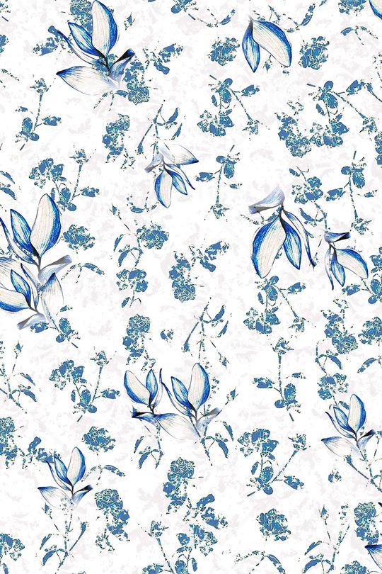 绿植树叶印花华亿平台图片