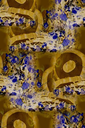 抽象印花华亿平台图片