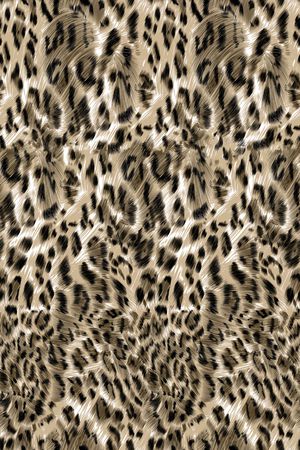 豹纹印花华亿平台图片