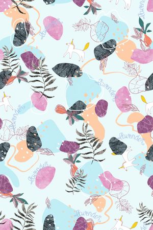 植物印花华亿平台图片