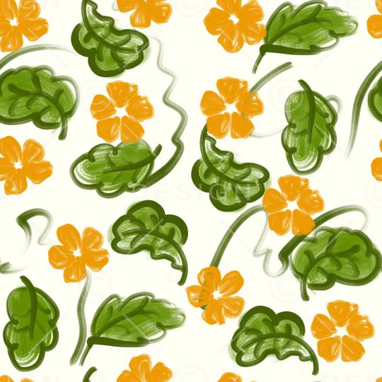 手绘印花华亿平台图片