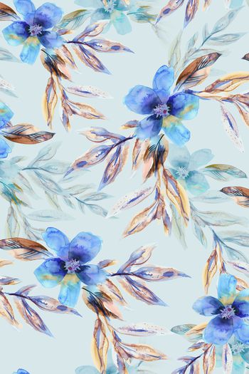 真丝印花华亿平台图片