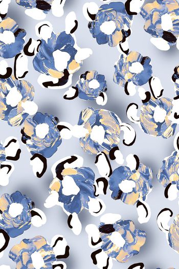 真丝印花华亿平台图片