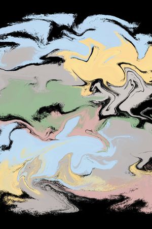 抽象印花华亿平台图片